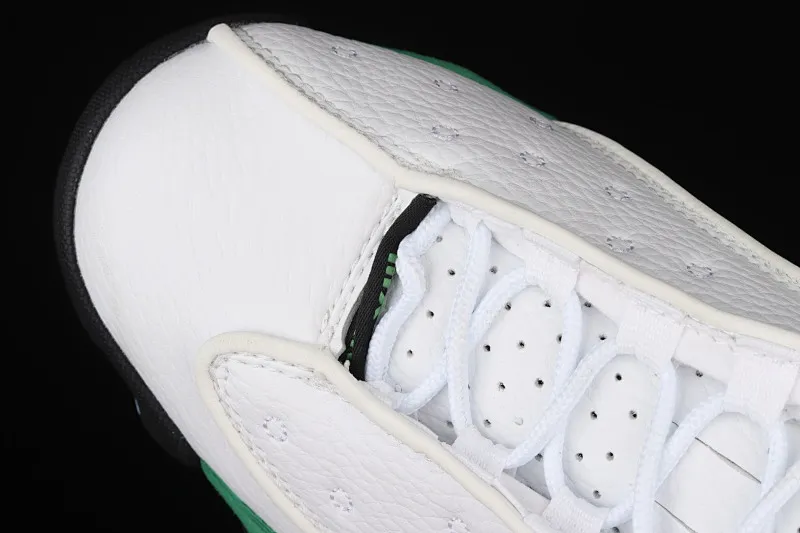 All categories Air Jordan Jordan series basketball shoes Air Jordan 13 G version Air Jordan 13 Retro AJ13 white and green 414571-113